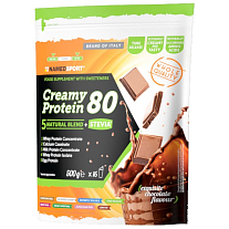 NAMEDSPORT Creamy Protein 80% 500 g, vícesložkový protein slazený stevií