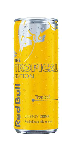 Red Bull energy drink, 250 ml, Tropical Edition