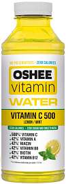 OSHEE Vitamin Water 555 ml, vitamínová voda s vitaminy C,A,B, exspirace: 09.04.2024