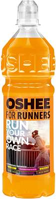 OSHEE Isotonic Drink For Runners 750 ml,  izotonický nesycený nápoj s draslíkem a hořčíkem