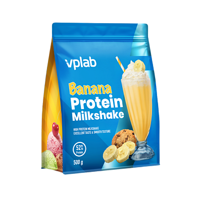 VPLab Protein Milkshake 500g, proteinový mléčný shake
