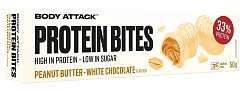 Body Attack Protein Bites 3 x 16 g, pralinky s arašídovou náplní a čokoládovou polevou