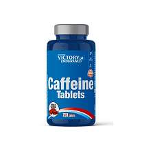 Weider Caffeine Tablets 250 tablet, kofeinové tablety ze zrn kávovníku arabského