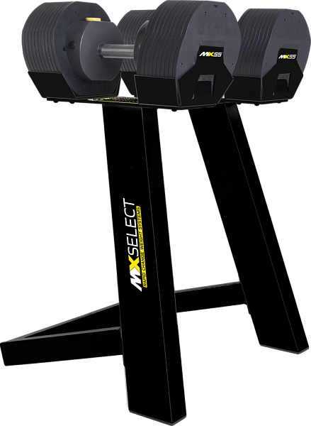 MX Select Dumbbell Stand, stojan na jednoruční činky MX-30, 55, 85