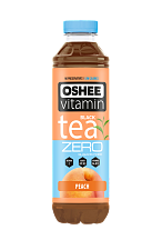 OSHEE Vitamin Black Tea Zero 555 ml, nesycený čajový nápoj bez kalorií s vitaminy