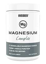 Weider Magnesium Complex 120 kapslí, malát a citran hořečnatý, bisglycinát hořčíku