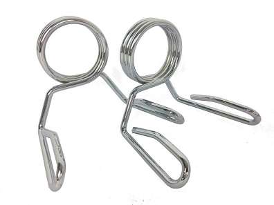 Uzávěr na činku pružinový TUNTURI Olympic Pár