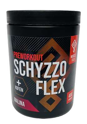 Schyzzo Flex Preworkout 400 g, předtréninková směs s kofeinem