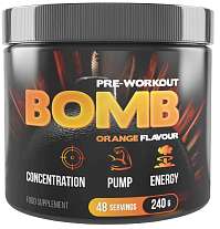 7NUTRITION Pre-Workout Bomb 240 g, komplexní sypká předtréninková směs