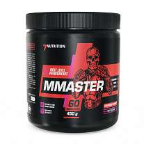 7NUTRITION MMASTER Preworkout 450g, předtréninková směs s kofeinem