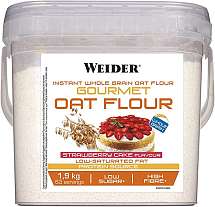 Weider Gourmet Oat Flour 1,9 kg, instantní celozrnná ovesná mouka