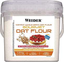 Weider Gourmet Oat Flour 1,9 kg, instantní celozrnná ovesná mouka