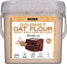 Weider Gourmet Oat Flour 1,9 kg, instantní celozrnná ovesná mouka
