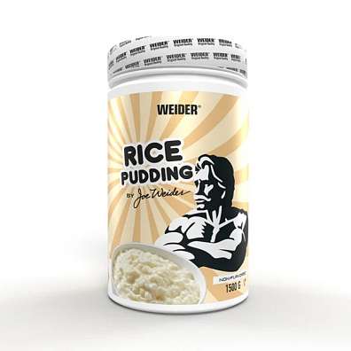 Weider Rice Pudding 1500g, rýžová mouka pro přípravu pudingu