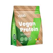 VPLAB Vegan Protein 500 g, protein s hrachovou, rýžovou a ovesnou bílkovinou