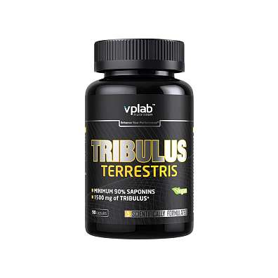VPLab Tribulus Terrestris 90% Saponins 90 cps, rostlinný výtažek z kotvičníku zemního se zinkem