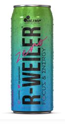 Olimp R-Weiler Focus Drink Zero 330 ml, sycený nápoj pro zlepšení kognitivních funkcí a koncentrace