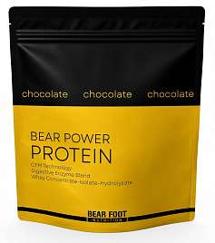Bear Foot Bear Power Protein 1000g, syrovátkový koncentrát CFM, izolát a hydrolyzát