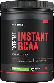 Body Attack Extreme Instant BCAA 2:1:1, prášková forma BCAA s vysokým obsahem aminokyselin
