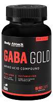 Body Attack Gaba Gold 3000 mg, 80 kapslí, kyselina gama-aminomáselná