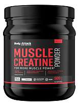 Body Attack Muscle Creatine Powder 500g g, kreatin monohydrát v práškové formě v kvalitě Creapure
