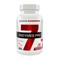 7Nutrition Enzymes Pro 120 cps, směs trávicích enzymů s přídavkem probiotika LactoSpore® a symbiotik LactoCran®