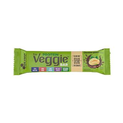 Olimp I´m Veggie Bar 50g, proteinová tyčinka vhodná i pro vegany