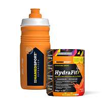 NAMEDSPORT Hydrafit 400 g + bidon 550 ml, prášek pro přípravu hypotonického elektrolytického nápoje