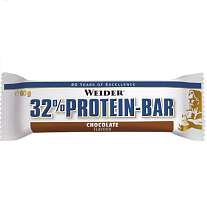 Weider 32% Protein Bar 60 g, tyčinka s čokoládovou polevou s vysokým obsahem bílkovin, exspirace: 01/2024
