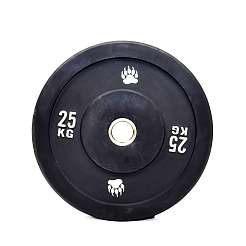 Bumper Plate gumový olympijský kotouč Bear Foot 25 kg