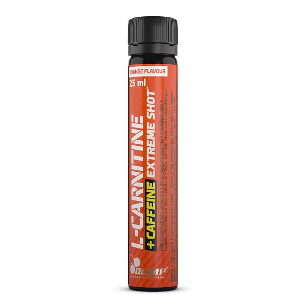 Olimp L-Carnitine + Caffeine Extreme Shot 25 ml, L-karnitin s kofeinem