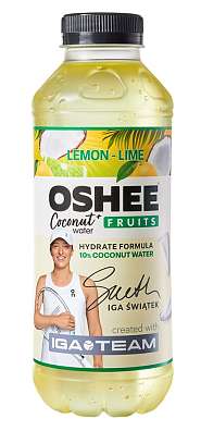 OSHEE Vitamin Water Fruits + Coconut Water 555 ml, vitamínová voda s minerály a kokosovou vodou, exspirace: 21.02.2025