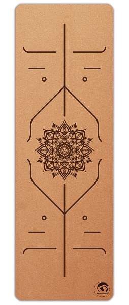 Korková podložka na jógu Trendy Cortica 180 x 60 cm, 4 mm ze 100% přírodního materiálu