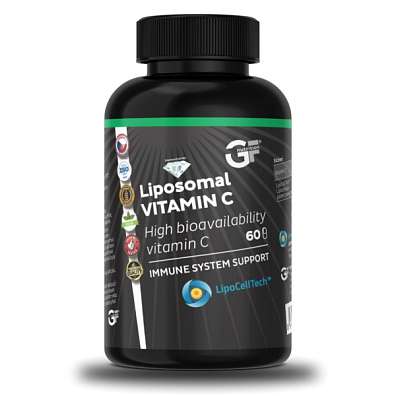 GF Nutrition Liposomal Vitamin C, lipozomální forma vitamínu C od společnosti LipoCellTech™