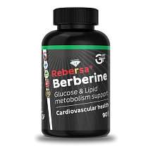 GF Nutrition Berberine Rebersa 90 cps, rostlinný extrakt z kořene dřišťálu indického (Berberis aristata)