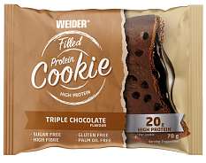 Weider Filled Protein Cookie High Protein 70 g, proteinový koláček s náplní