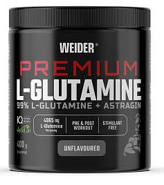 Weider Premium L-Glutamine + Astragin 400 g, L-glutamin Kyova Quality a AstraGin®