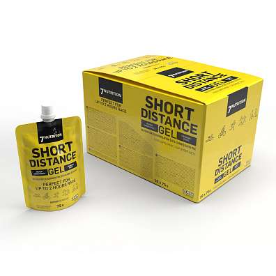 7Nutrition Short Distance Gel 75 g, energetický gel pro intenzivní krátkodobé fyzické aktivity