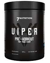 7Nutrition Viper Pre-Workout 360 g, sypká předtréninková směs s kofeinem
