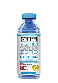 OSHEE Vitamin Water Zero Magnesium + B6 555 ml, vitamínová voda bez kalorií s vitaminy řady B a hořčíkem, exspirace: 15.07.2025