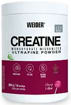 Weider Creatine Monohydrate 300 g, kreatin v sypké formě s příchutí třešňového lízátka