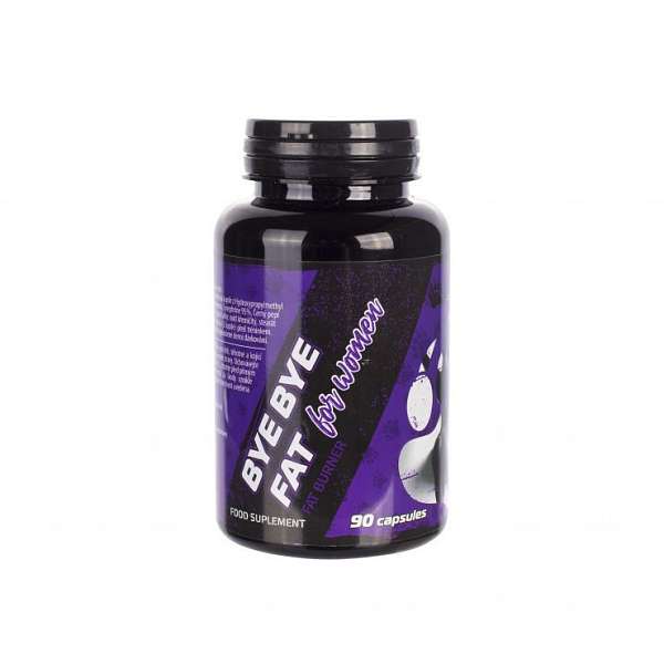 BEAR FOOT BYE BYE FAT stimulační a termogenní vícesložkový spalovač, 90 kapslí, exspirace: 12.12.2025