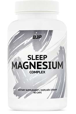 BJP Magnesium Sleep Complex 90 kapslí, hořčík bysglycinát, taurát a GABA