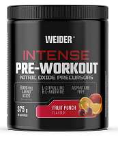 Weider Intense Pre-Workout 375 g, sypká předtréninková směs s kofeinem