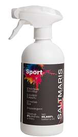 SALTMARIS Sport Black 500 ml, hypoalergenní likvidátor zápachu z mořské soli