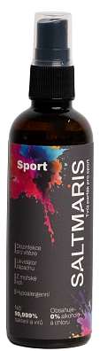 SALTMARIS Sport Black 100 ml, hypoalergenní likvidátor zápachu z mořské soli