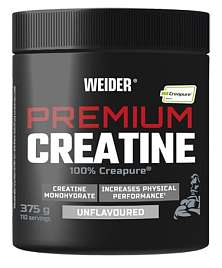 Weider Premium Creatine 100% Creapure 375 g, monohydrát kreatinu v kvalitě Creapure™