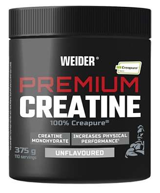Weider Premium Creatine 100% Creapure 375 g, monohydrát kreatinu v kvalitě Creapure™