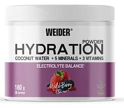 Weider Hydration Powder Electrolyte Balance 180 g, prášek z kokosové vody s elektrolyty a vitamíny