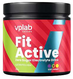 VPLab Fit Active Zero Sugar Electrolyte Drink 200 g, sypká forma elektrolytů s aminokyselinami